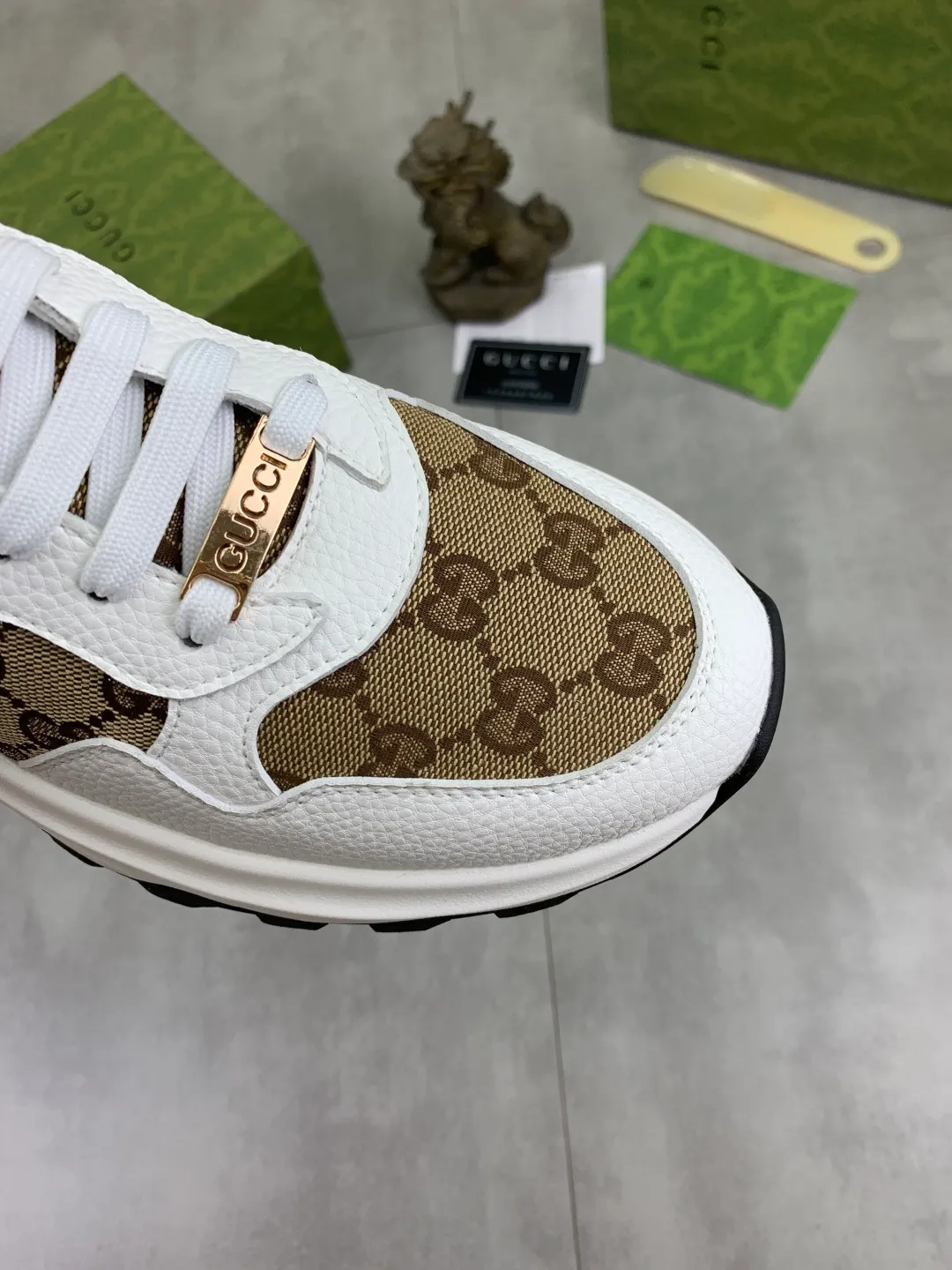 Men's shoes 💰P440💰[New model]🆘 The latest model from Gucci GUCCI official website🎁Classic casual and fashionable men's shoes👟Best model💥The version is simple and elegant, exclusive for trendy men. Unique official website latest brand elements👑Gucci original decoration, fashionable and generous, original soft calfskin fabric➕Comfortable soft first-layer pigskin lining ✅The official website specifies the wear-resistant casual outsole, the classic model is taken in kind🎬Color: 4️⃣colors available😍Number: 38-44